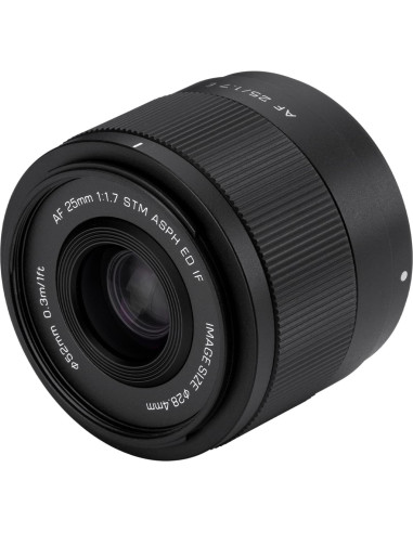 Lente VILTROX 25mm F1.7 Montura E Enfoque Automático