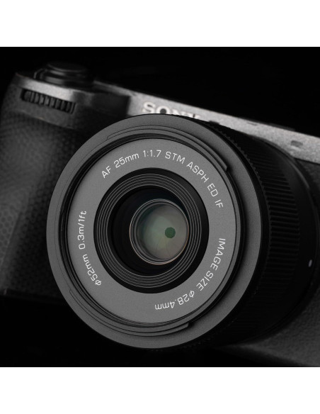 Lente Viltrox 25mm F1.7 E Autoenfoque para Sony E