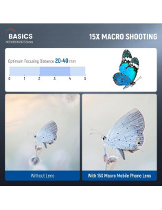 Kit de Lentes para Smartphone NEEWER 2 en 1 Gran Angular + Macro 2