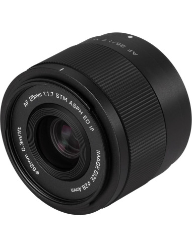 Lente Viltrox 25mm F1.7 para Fujifilm - Enfoque Automático