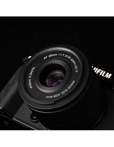 Lente Viltrox 25mm F1.7 para Fujifilm - Enfoque Automático