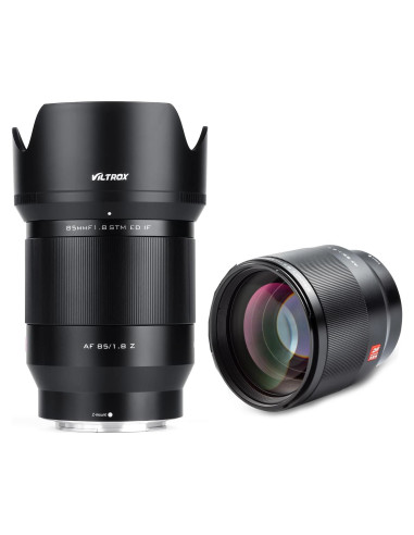 Lente VILTROX 85mm f/1.8 STM Autofocus para Nikon Z