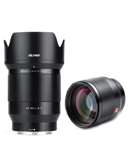 Lente VILTROX 85mm f/1.8 STM Autofocus para Nikon Z