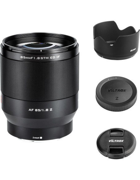 Lente VILTROX 85mm f/1.8 STM Autofocus para Nikon Z
