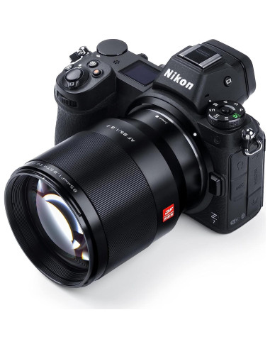 Lente VILTROX 85mm f/1.8 STM Autofocus para Nikon Z