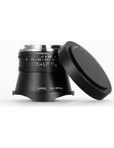 Lente Ojo de Pez TTArtisan 7.5mm F2 para Canon RF-Mount