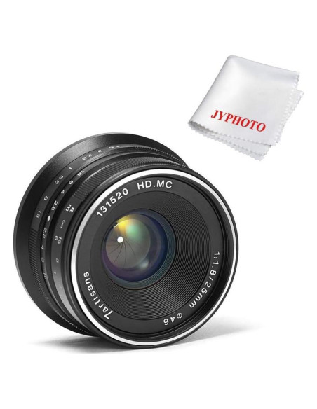 Lente Fijo 25mm F1.8 7artisans para Cámaras Sony E-Mount