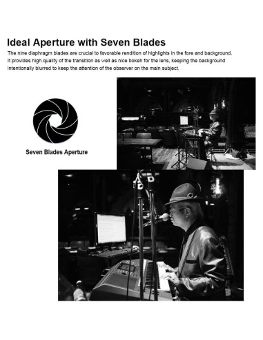 Lente Fijo 25mm F1.8 7artisans para Cámaras Sony E-Mount