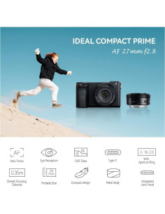 Lente TTArtisan AF 27mm F2.8 para Nikon Z - Autoenfoque 2