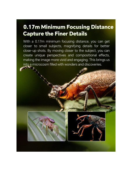 Lente Macro 60mm F2.8 2X 7ARTISANS para Cámaras Sony