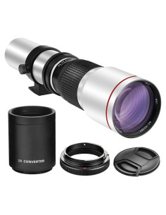 Teleobjetivo Manual 500mm/1000mm f/8 BM Premium para Canon