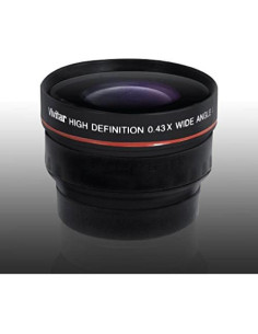 Lente Gran Angular 0.43X Vivitar 4358W 58mm para Cámara 2