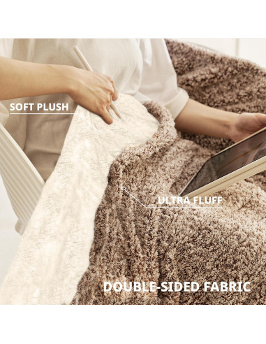 Manta Eléctrica Calentada Templewet 1,36 kg 5 Niveles 50x60 cm