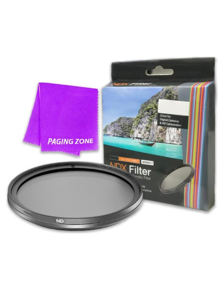 Filtro de Densidad Neutra Variable NDX 52mm ND2 a ND1000 Filtro de Densidad Neutra Variable NDX 52mm ND2 a ND1000