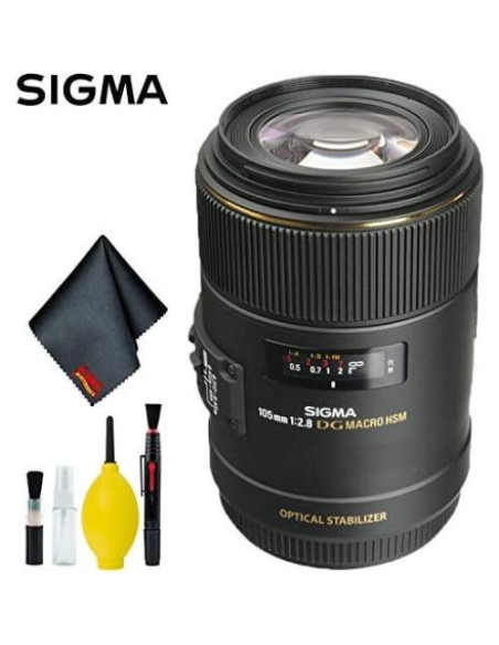 Lente Macro Sigma 105mm f/2.8 EX DG OS HSM para Canon EF