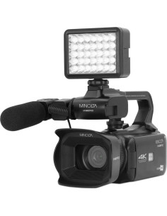 Videocámara Minolta MN4KPRO 4K60FPS 64MP Autofocus Kit 2