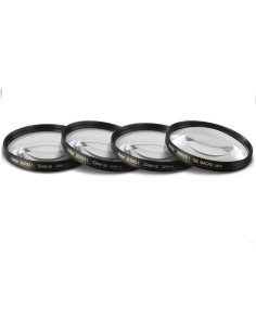 Juego de Filtros Close-Up 77mm Big Mike's +1, +2, +4, +10 Dioptrías 2