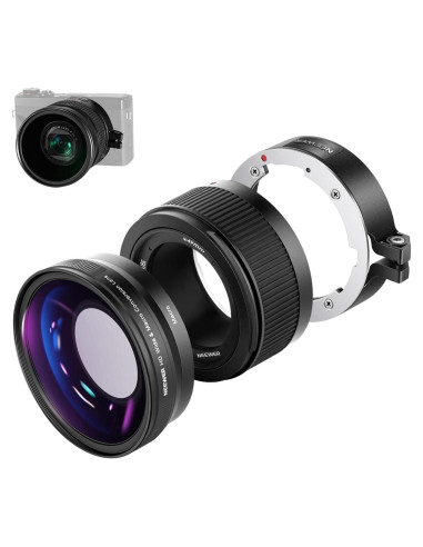 Lente Gran Angular 18mm y Macro 10x NEEWER para Canon G7X III