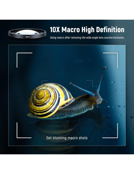 Lente Gran Angular 18mm y Macro 10x NEEWER para Canon G7X III Lente Gran Angular 18mm y Macro 10x NEEWER para Canon G7X III