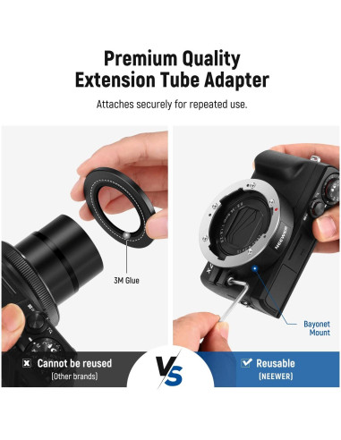 Lente Gran Angular 18mm y Macro 10x NEEWER para Canon G7X III