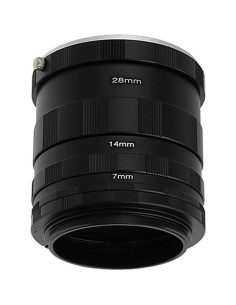 Juego de tubos de extensión Fotodiox para cámaras Sony A-Mount 2