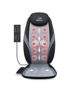 Cojín de Masaje Shiatsu Snailax con Calor y Vibración