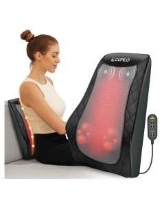 Masajeador Shiatsu CuPiLo para Espalda y Cuello Calentado