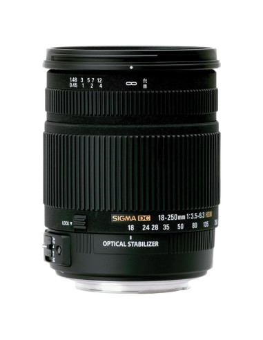 Lente Sigma 18-250mm f/3.5-6.3 DC OS HSM para DSLR Sony