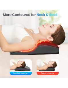 Masajeador Shiatsu CuPiLo para Espalda y Cuello Calentado 2