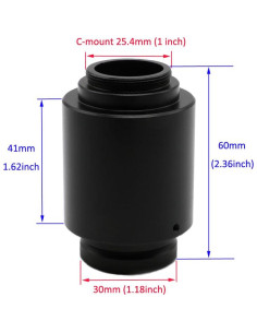 Adaptador C-Mount para Microscopio Zeiss 30mm - Microyn 2