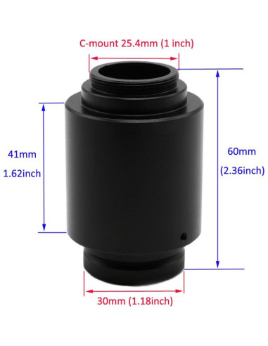 Adaptador C-Mount para Microscopio Zeiss 30mm - Microyn