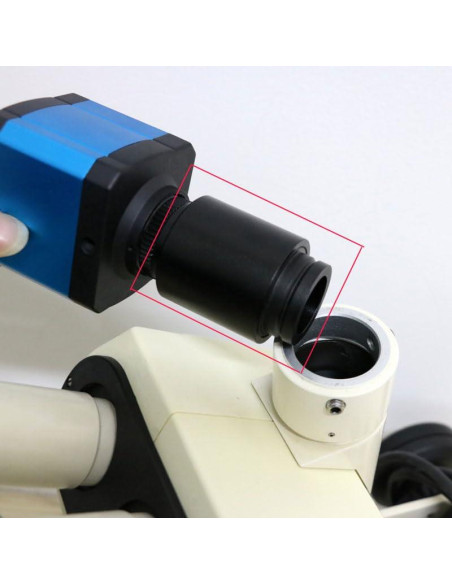 Adaptador C-Mount para Microscopio Zeiss 30mm - Microyn
