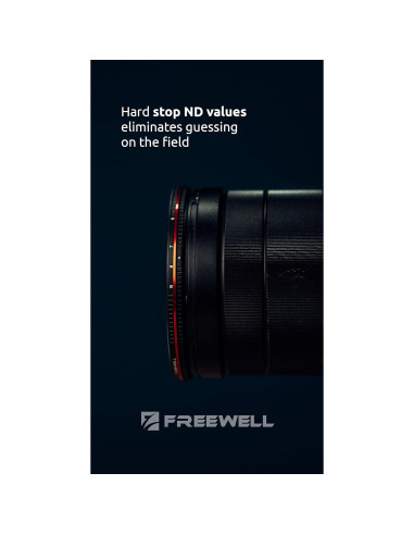 Filtro ND Variable Freewell 72mm 2-5 Paradas Dura