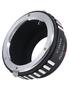 Adaptador de Lente Manual Haoge para Nikon AI/AIS/G/D a M4/3 2
