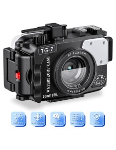 Carcasa Submarina Seafrogs para Cámara Olympus TG-7 60m