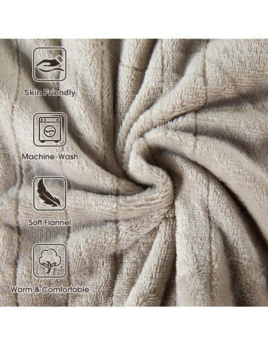 Manta Térmica Eléctrica Tefici 127x152 cm 3 Niveles Calor