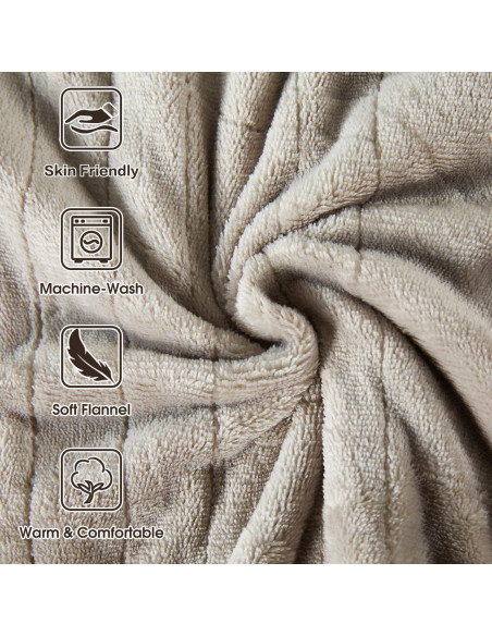 Manta Térmica Eléctrica Tefici 127x152 cm 3 Niveles Calor