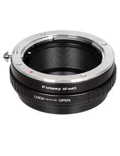 Adaptador de lente A Mount a M43 Fotasy MA-AF, Enfoque Infinito