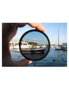 Filtro Polarizador Circular Multicapa 62mm Digital Nc para Panasonic