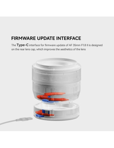 Lente TTArtisan AF 35mm F1.8 II para cámaras Sony E-Mount