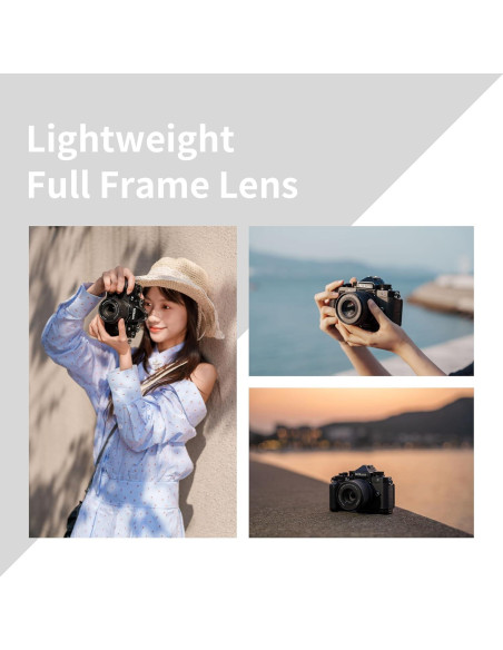 Lente VILTROX 50mm f2.0 Montura Z para Nikon Z5 Z6 Z7