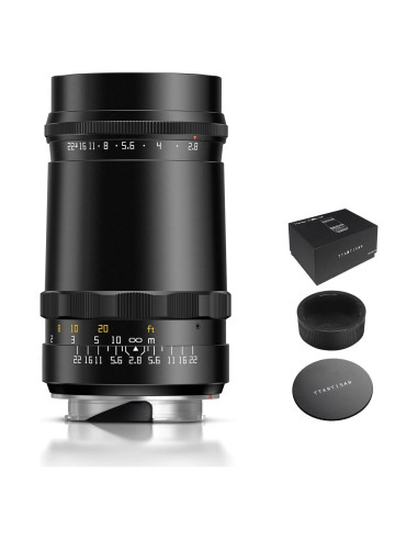 Lente TTArtisan 100mm F2.8 Bokeh de Burbuja para Montura M