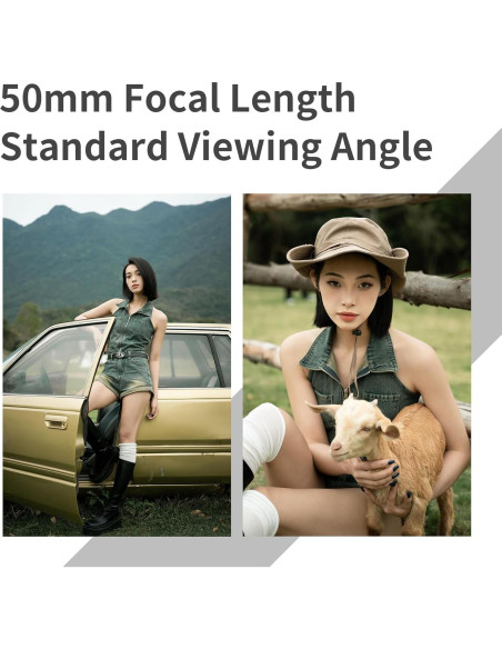 Lente VILTROX 50mm f2.0 Montura Z para Nikon Z5 Z6 Z7