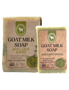 Jabón Facial y Corporal Honey Sweetie Acres - Aguacate y Leche de Cabra
