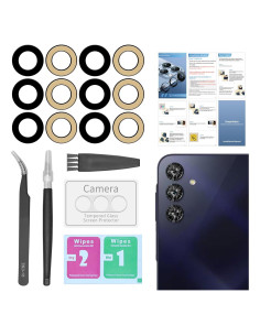 Kit Reemplazo Cristal Lente Cámara Samsung Galaxy A15 - Senpinkboo