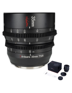 Lente de Cine 7artisans 35mm T1.05 para Cámaras Sony E-Mount