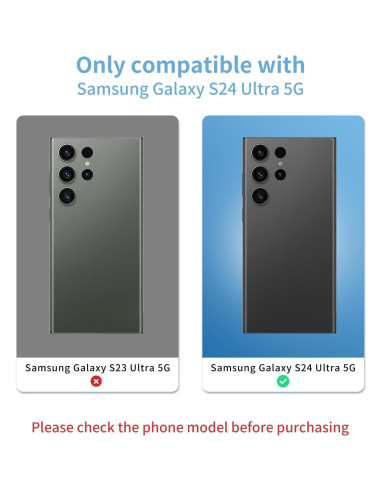 Kit de Reemplazo de Cristal de Lente de Cámara Samsung S24 Ultra