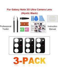 Reemplazo Cristal Lente Cámara Samsung Galaxy Note 20 Ultra - 3 Unidades 2