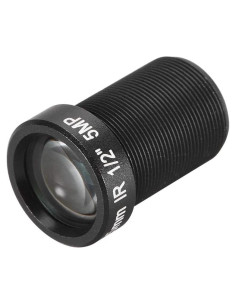 Lente de Cámara CCTV uxcell 25mm F2.0 Gran Angular 5MP