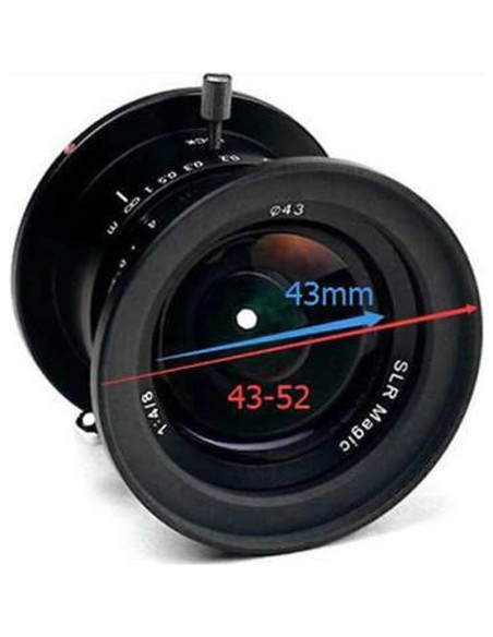 Lente Ultra Gran Angular SLR Magic 8mm f/4 Micro Cuatro Tercios